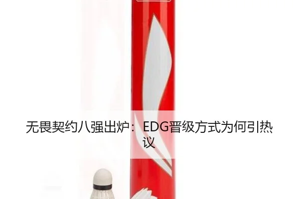 无畏契约八强出炉：EDG晋级方式为何引热议